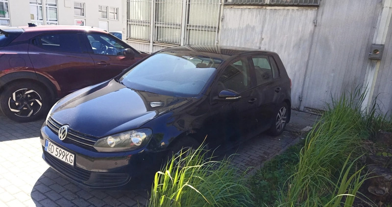 Volkswagen Golf cena 13999 przebieg: 244000, rok produkcji 2012 z Sopot małe 254